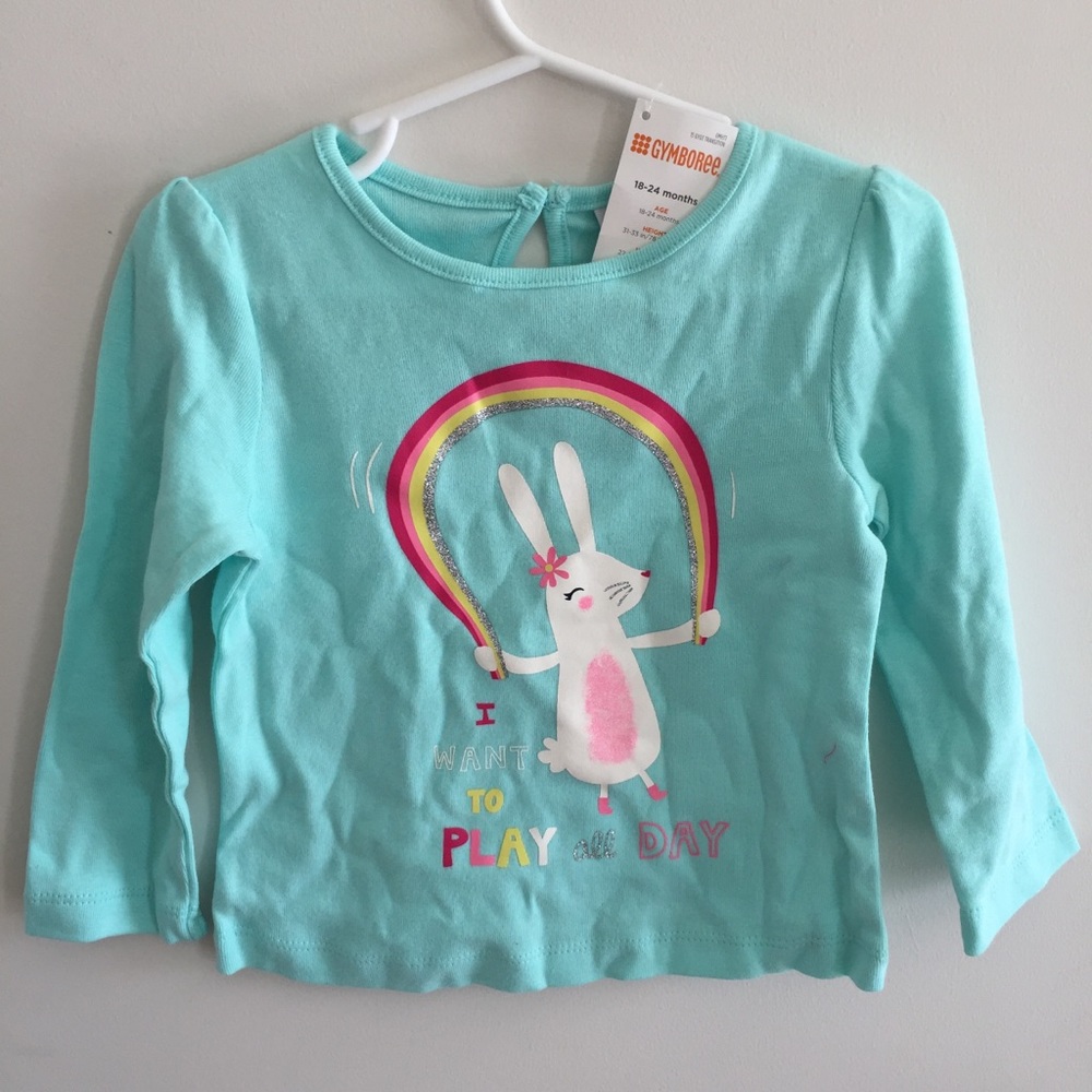 GYMBOREE Long Sleeve Graphic Tee